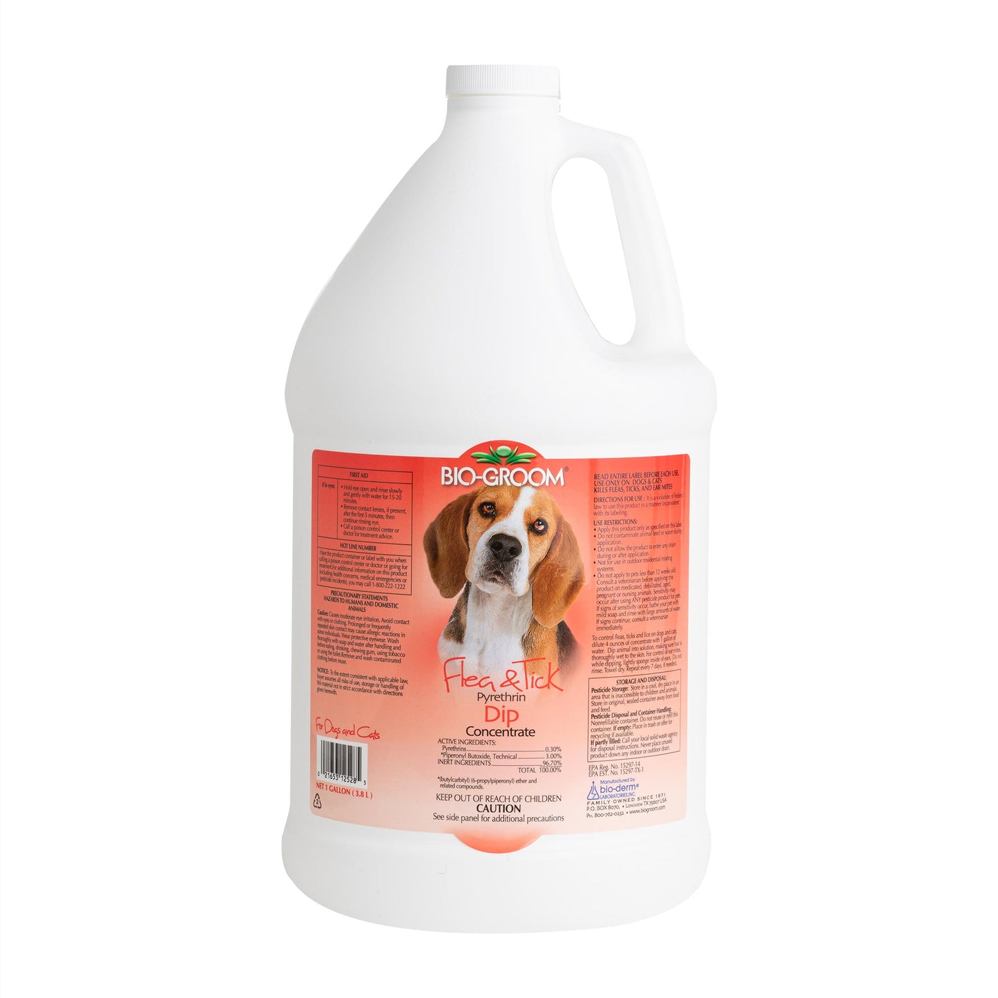 Bio Groom Flea Pyrethrin Dip Gallon