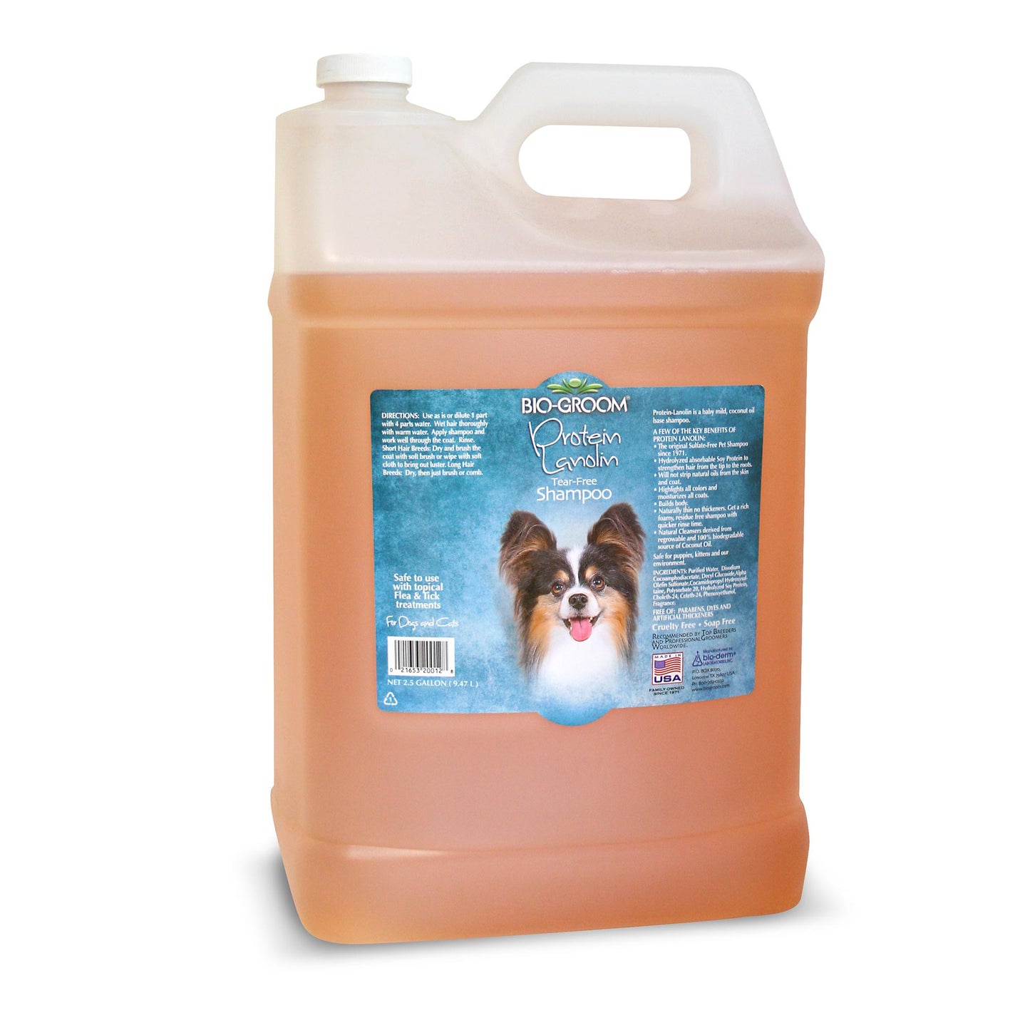 Bio Groom Protein Lanolin Tearless Shampoo 2.5 Gallon 4:1