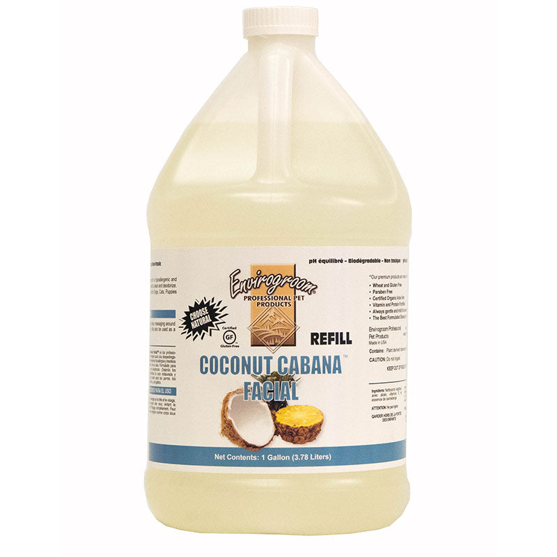 Envirogroom Coconut Cabana Foaming Facial Gallon