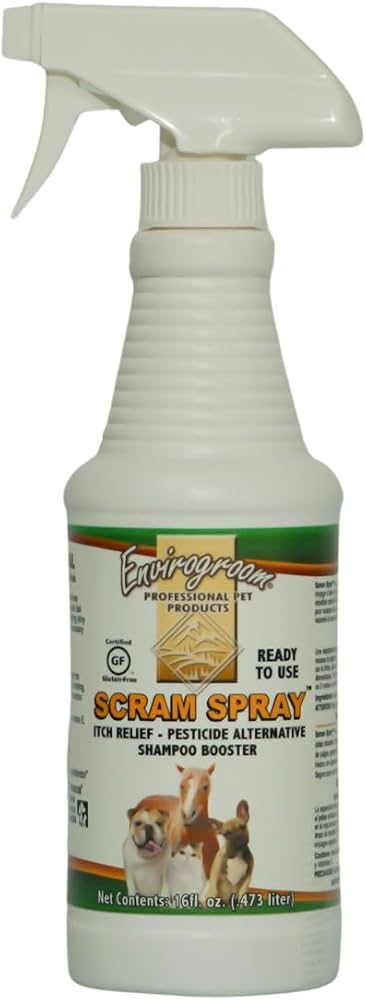 Envirogroom Scram Spray RTU Anti-Itch Pesticide Alternative