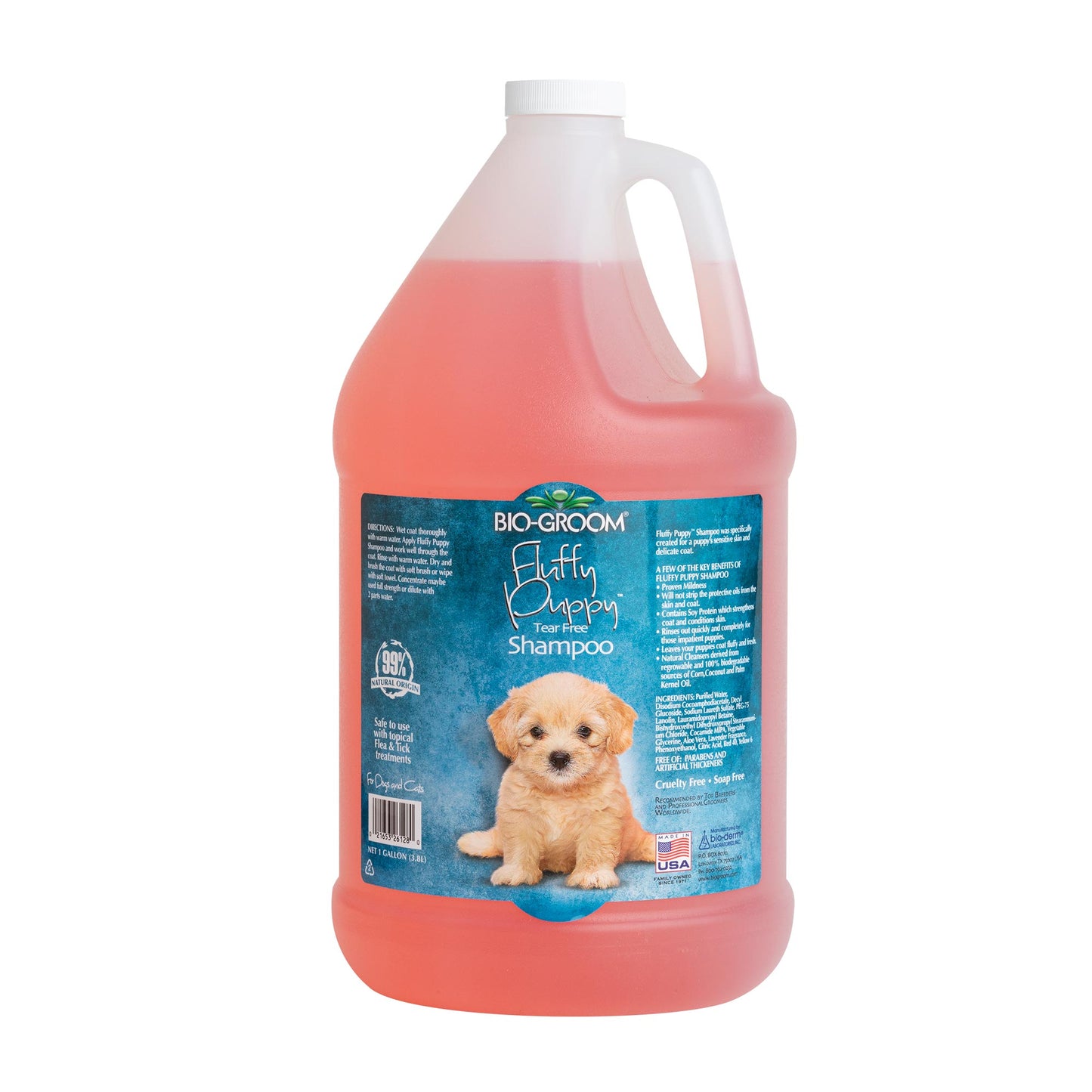 Bio Groom Fluffy Puppy Tearless Shampoo Gallon