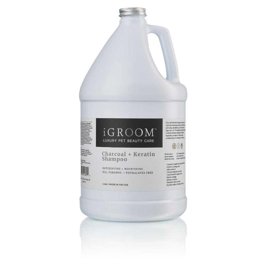 iGroom Charcoal + Keratin Shampoo 16:1