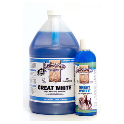 Envirogroom Great White Shampoo Dilutes 32:1
