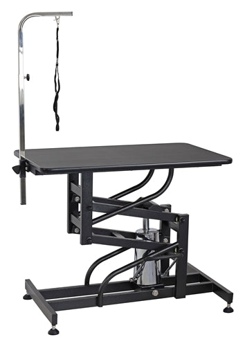 Classic Z Lift Hydraulic Table Charcoal Black (36" ×24")