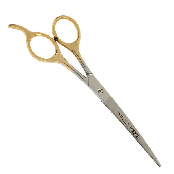 Millers Forge 4″ Blunt Safety Tip Shears – Eye/Ear/Nose Scissors For Pet Dog Cat Grooming