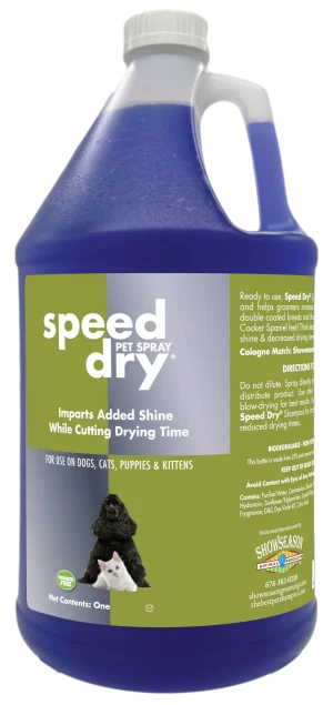 Showseason Speed Dry Pet Finishing Spray Gallon  ***Call For Wholesale Pricing!***