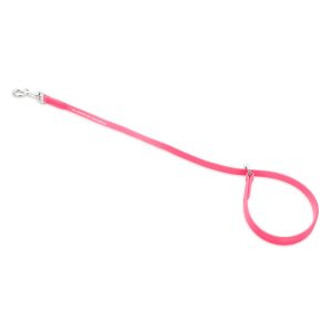 Jelly Pet Waterproof Grooming Slip Style Choker Loop - 1/2" X 30" - Hot Pink