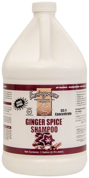 Envirogroom Ginger Spice Shampoo Gallon  50:1