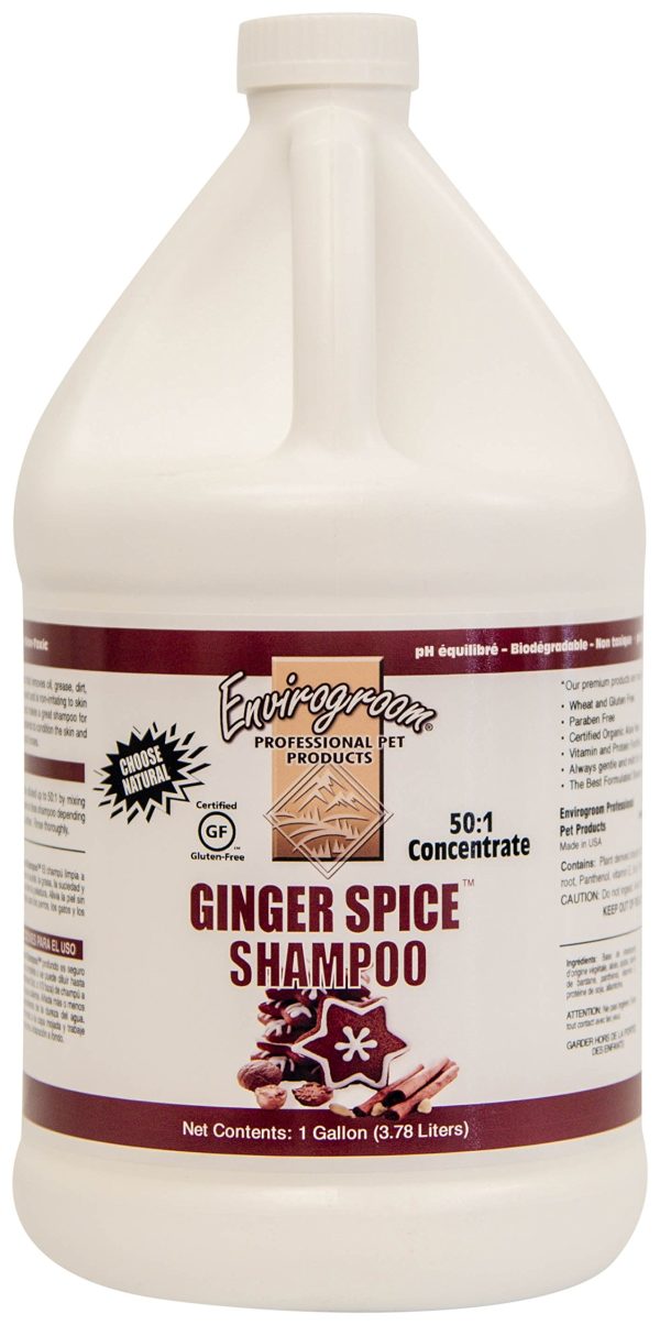 Envirogroom Ginger Spice Shampoo Gallon  50:1
