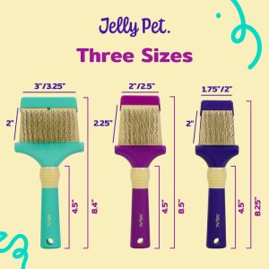 Jelly Pet Double Sided Slicker Brush