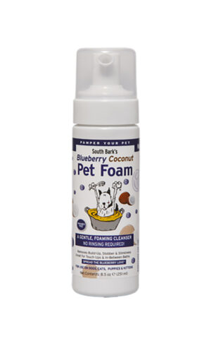 Showseason Blueberry Coconut Pet Foam by South Bark 8.5 oz.