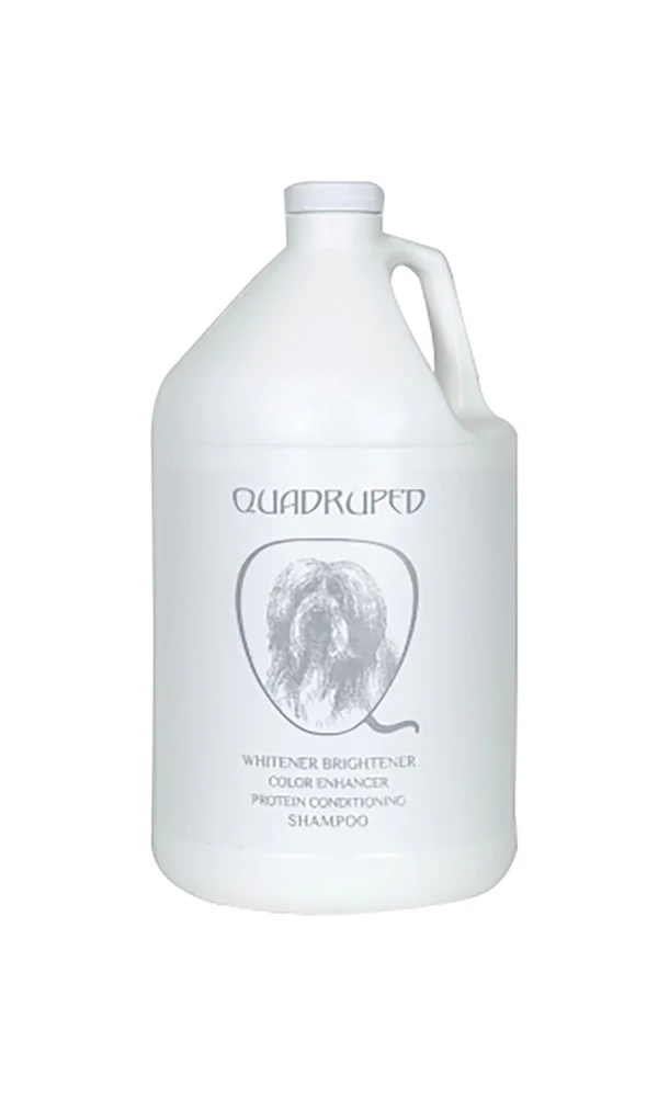 Quadruped Whitener Brightener Protein Conditioning Shampoo