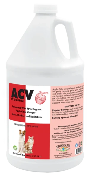 Showseason ACV (Apple Cider Vinegar) Pet Shampoo