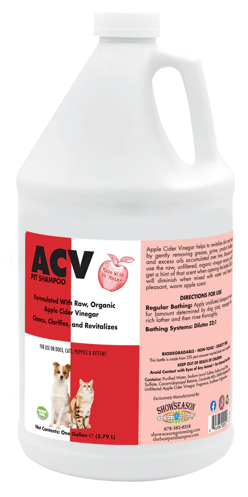 Showseason ACV (Apple Cider Vinegar) Pet Shampoo