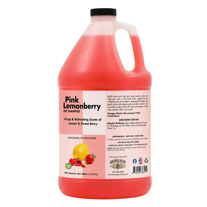 Showseason Pink Lemonberry Pet Shampoo