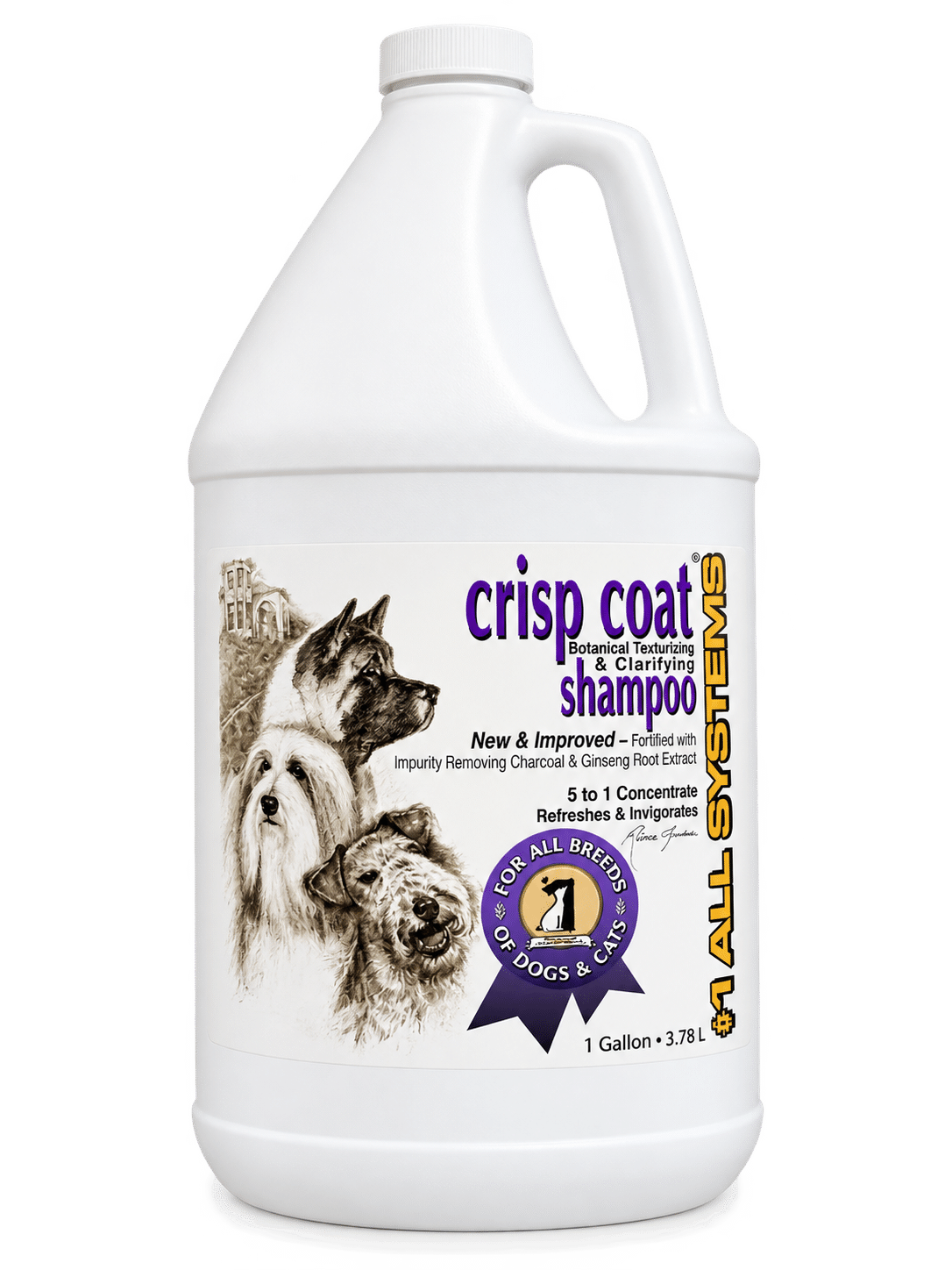 #1 All Systems Crisp Coat Botanical Texturizing and De-Toxifying Shampoo